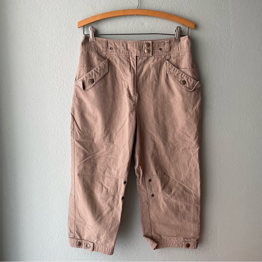 ♦️5/$15♦️ Kaktus | Beige Brown Cargo Capri Khaki Pants